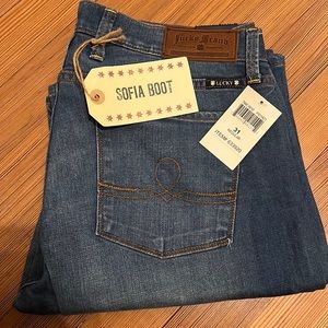 “Lucky Brand” Sofia Boot Jeans